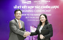 ZaloPay và Lotte Finance hợp tác chiến lược