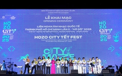 Khai mạc lễ hội văn hóa, âm nhạc, sáng tạo HOZO CITY TẾT FEST 2025