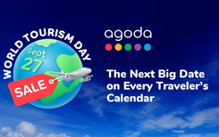 Agoda ưu đãi giảm đến 60% hưởng ứng Ngày Du lịch Thế giới