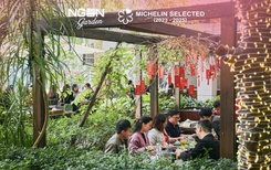 Khu vườn xuân rực rỡ giữa lòng phố thị tại Ngon Garden