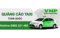 VNP MEDIA triển khai dịch vụ dán quảng cáo trên taxi công nghệ