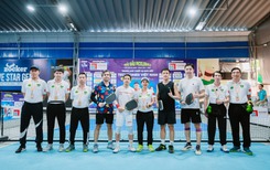 Giải Pickleball Chi hội Gia Định - DNSG lần 1 tranh cúp thiết bị nhà bếp Techhomes Việt Nam