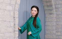 Doanh nhân Lê Thùy đa sắc, dịu dàng trong tà áo dài
