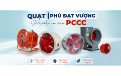 Quạt hút mùi nối ống PDV công suất lớn và loại bỏ mùi hiệu quả