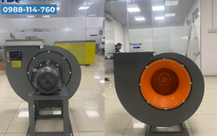 Quạt ly tâm hút khói PDV xử lý khói hiệu quả cho nhà xưởng