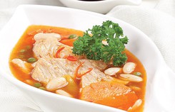 Mùa Vu lan làm sườn chay nấu đậu phụ thơm nức Mùa Vu lan làm sườn chay nấu đậu phụ thơm nức