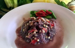 Phải lòng mắm tím Trà Vinh Phải lòng mắm tím Trà Vinh