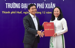 TS Hồ Thị Hạnh Tiên làm Hiệu trưởng Trường ĐH Phú Xuân TS Hồ Thị Hạnh Tiên làm Hiệu trưởng Trường ĐH Phú Xuân