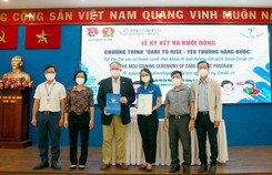 Khởi động chương trình 'Care to Rise - Yêu thương Nâng bước' Khởi động chương trình 'Care to Rise - Yêu thương Nâng bước'