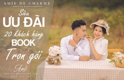 Ưu đãi tháng 4 từ studio cưới hàng đầu TP HCM Amie De Charme Ưu đãi tháng 4 từ studio cưới hàng đầu TP HCM Amie De Charme