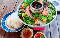 Nồi lẩu cù lao thương nhớ ở miền Tây Nồi lẩu cù lao thương nhớ ở miền Tây