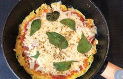 Món pizza làm từ đậu phụ Món pizza làm từ đậu phụ