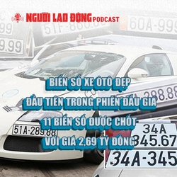 Biển số xe ôtô đẹp đầu tiên trong phiên đấu giá được chốt với giá 2,690 tỉ đồng