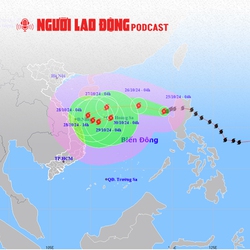 Bão Trami đang di chuyển nhanh, người dân khu vực nào cần sơ tán?