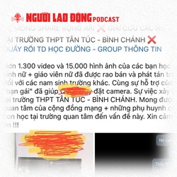 Sự thật vụ nam sinh Bình Chánh đặt camera quay lén trong nhà vệ sinh nữ