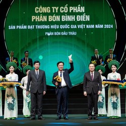 Phân bón Đầu Trâu - Sản phẩm đạt Thương hiệu Quốc gia Việt Nam