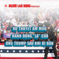 Rộ thuyết âm mưu về hành động "lạ" của ông Trump sau khi bị bắn