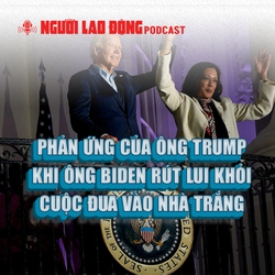 Phản ứng của ông Trump khi ông Biden rút khỏi cuộc đua vào Nhà Trắng