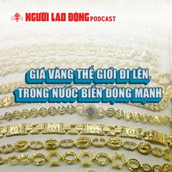 Giá vàng thế giới đi lên, trong nước biến động mạnh