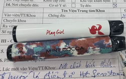 Nam, nữ thanh niên nguy kịch do ngộ độc thuốc lá điện tử trộn ma tuý mới