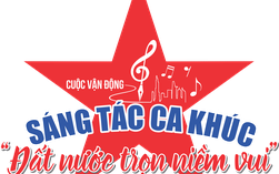 Bắt đầu nhận tác phẩm tham gia cuộc vận động sáng tác ca khúc chủ đề “Đất nước trọn niềm vui”