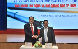 Báo Người Lao Động và Hội Quảng Cáo TP HCM ký kết hợp tác toàn diện
