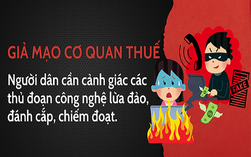 Cảnh báo lừa đảo cài đặt phần mềm nộp thuế giả mạo