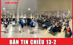 Bản tin chiều 13-2: Mùng 4 Tết, chuyến bay đến Tân Sơn Nhất tăng mạnh