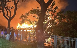 Cháy lớn ở quận 8, TP HCM