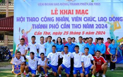 Cần Thơ: Gần 1.000 công nhân, lao động sôi nổi tham gia hội thao