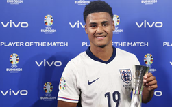 "Siêu dự bị" Ollie Watkins nhận mưa lời khen với siêu phẩm ở bán kết Euro 2024