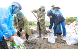 Hà Nội lệnh báo động lũ trên sông Hồng, đắp cao nhiều đoạn đê xung yếu