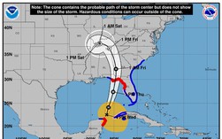 Bão Helene mạnh lên nhanh chóng, thẳng đường vào Florida - Mỹ