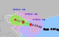 Bão số 3 giật cấp 16 đã vào vùng biển Quảng Ninh - Hải Phòng và rất nguy hiểm