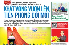 Báo in ngày 14-10: Khát vọng vươn lên, tiên phong đổi mới