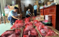 Phát hiện lượng lớn xúc xích nhập lậu tại cơ sở kinh doanh ở Cà Mau