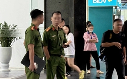 Làm việc với Shark Bình, nhiều công an có mặt tại công ty