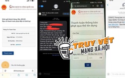 Cộng đồng mạng xôn xao tin nhắn phạt nguội nộp gấp của CSGT