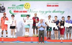 Giải Pickleball "Vòng tay yêu thương" Báo Người Lao Động 2025 kết thúc thành công