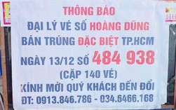 Xổ số miền Nam: Đại lý tiếp tục tìm người trúng độc đắc 28 tỉ đồng vé số TPHCM