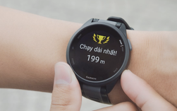 Trải nghiệm đồng hồ thể thao Garmin Forerunner 165