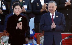 Tổng Bí thư Tô Lâm và Phu nhân dự Lễ kỷ niệm 50 năm Quốc khánh Lào