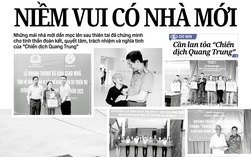 Báo in ngày 31-12: Niềm vui có nhà mới