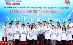 Sinh viên y khoa tự hào về truyền thống ngành y tại lễ trao giải “Người Thầy thuốc trong tôi”