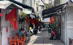Đỏ thắm đường cờ Tổ quốc tại phường 19 quận Bình Thạnh