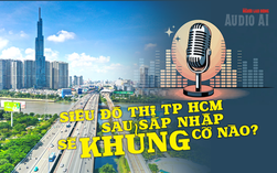 Audio AI: Siêu đô thị TP HCM sau sáp nhập sẽ "khủng" cỡ nào?