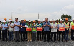 Khẩn trương thi công tuyến cao tốc Cần Thơ - Cà Mau