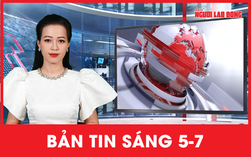 Bản tin sáng 5-7: Áp thấp nhiệt đới trên biển Đông khả năng mạnh lên thành bão, gió giật cấp 12
