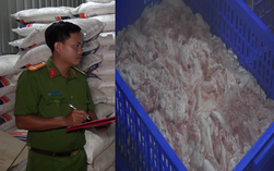 VIDEO: Bất ngờ số thịt, mỡ động vật trong 2 kho lạnh ở Đồng Tháp
