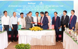 Nutifood công bố nhà thầu cung cấp, sản xuất, lắp đặt kết cấu thép dự án cầu đi bộ